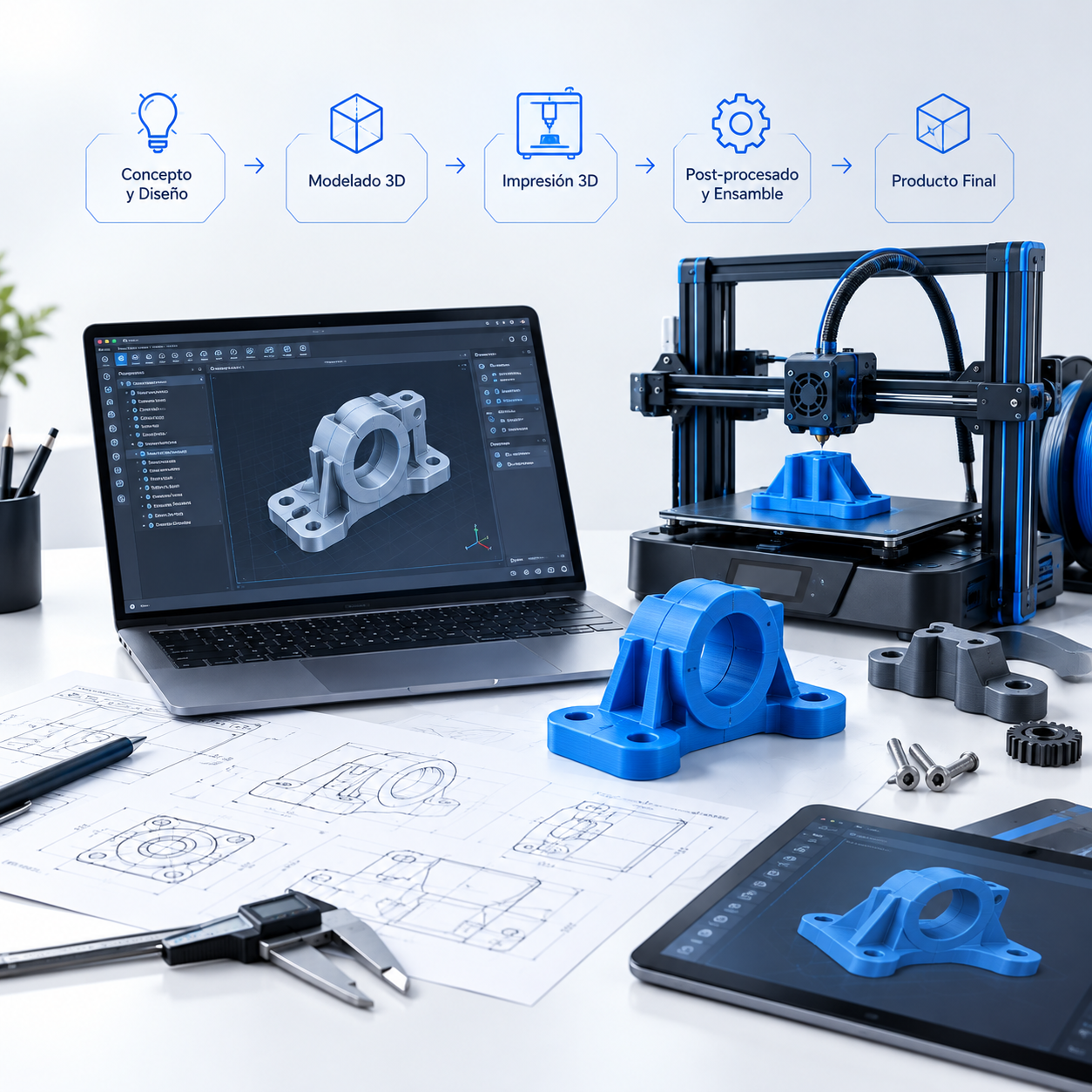 Arquitectura de una solución tecnológica con software, infraestructura, bases de datos y sistemas
